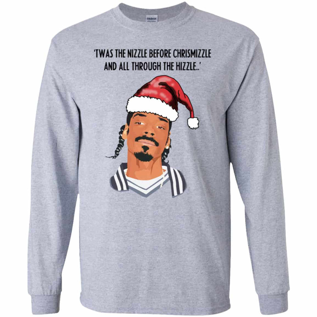 Snoop Dogg: Twas The Nizzle Before Chrismizzle And All Through The Hizzle Shirt, Hoodie, Tank