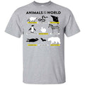 Animals Of The World Shirt, Hoodie, Tank