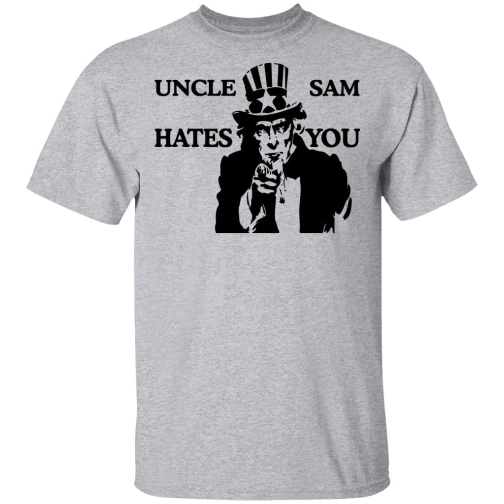 Uncle Sam Hates You Shirt, Hoodie, Tank