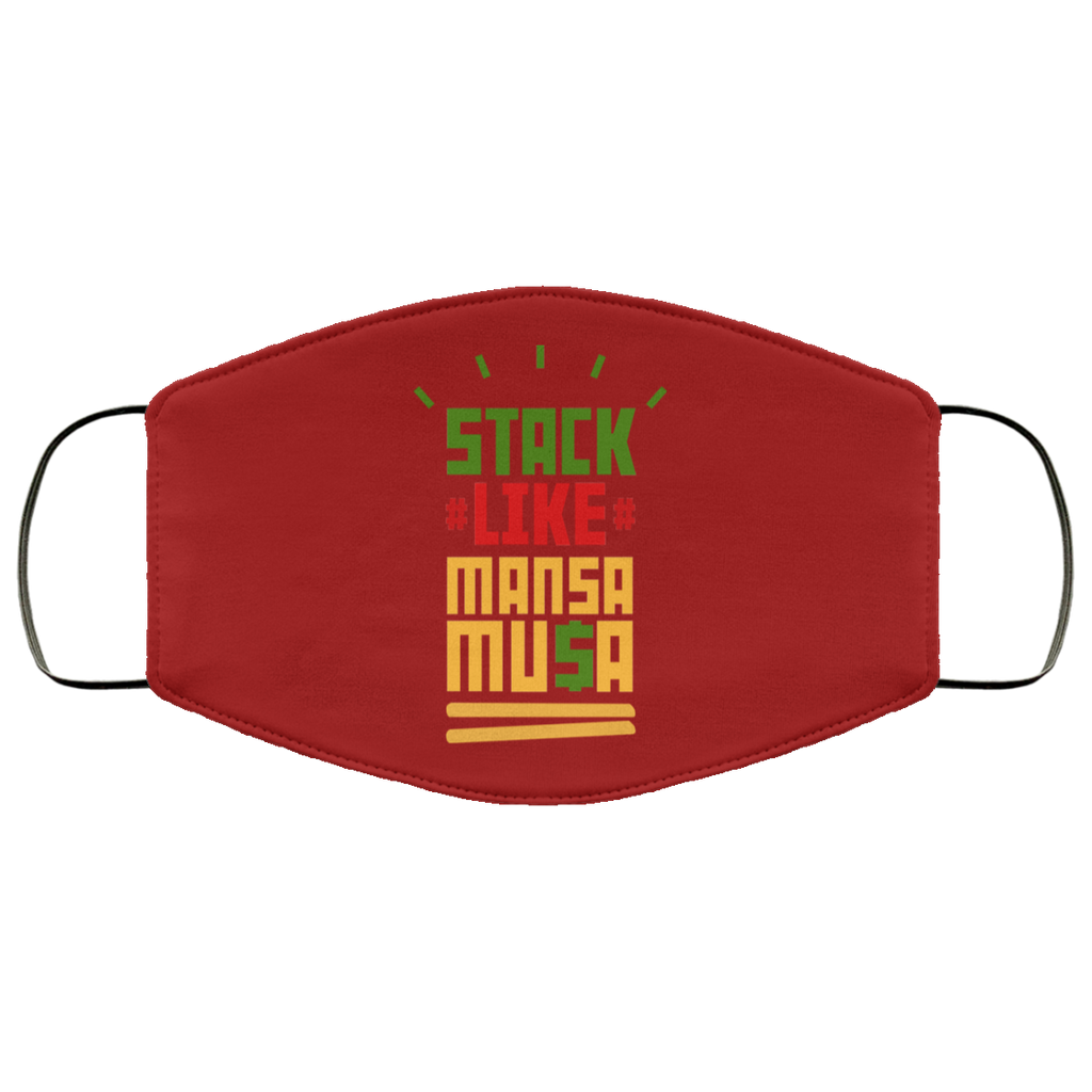 Stack Like Mansa Musa Face Mask