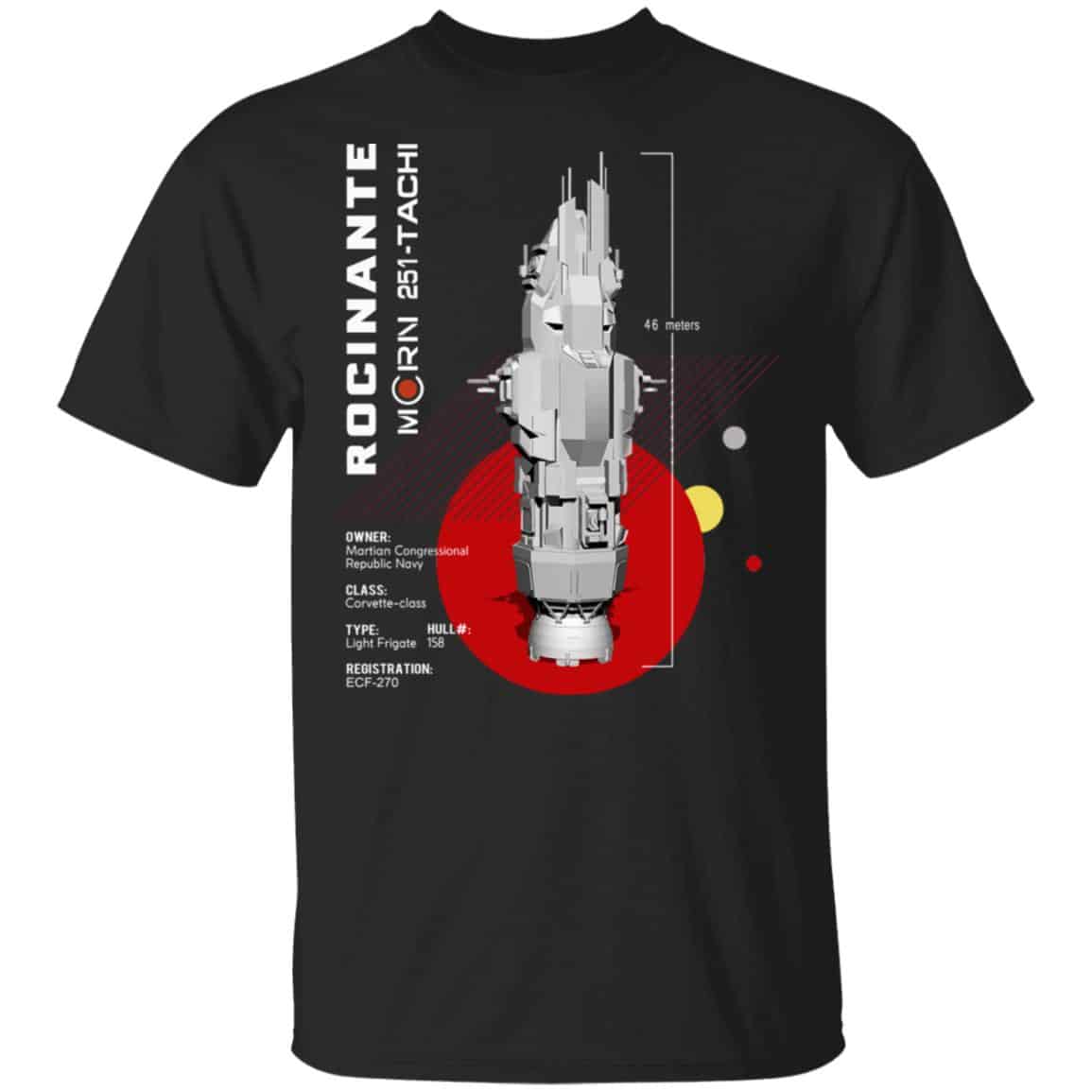 The Expanse Rocinante Ship Shirt, Hoodie, Tank