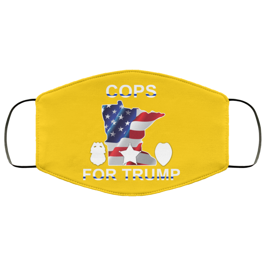Cops For Donald Trump 2020 To President Face Mask