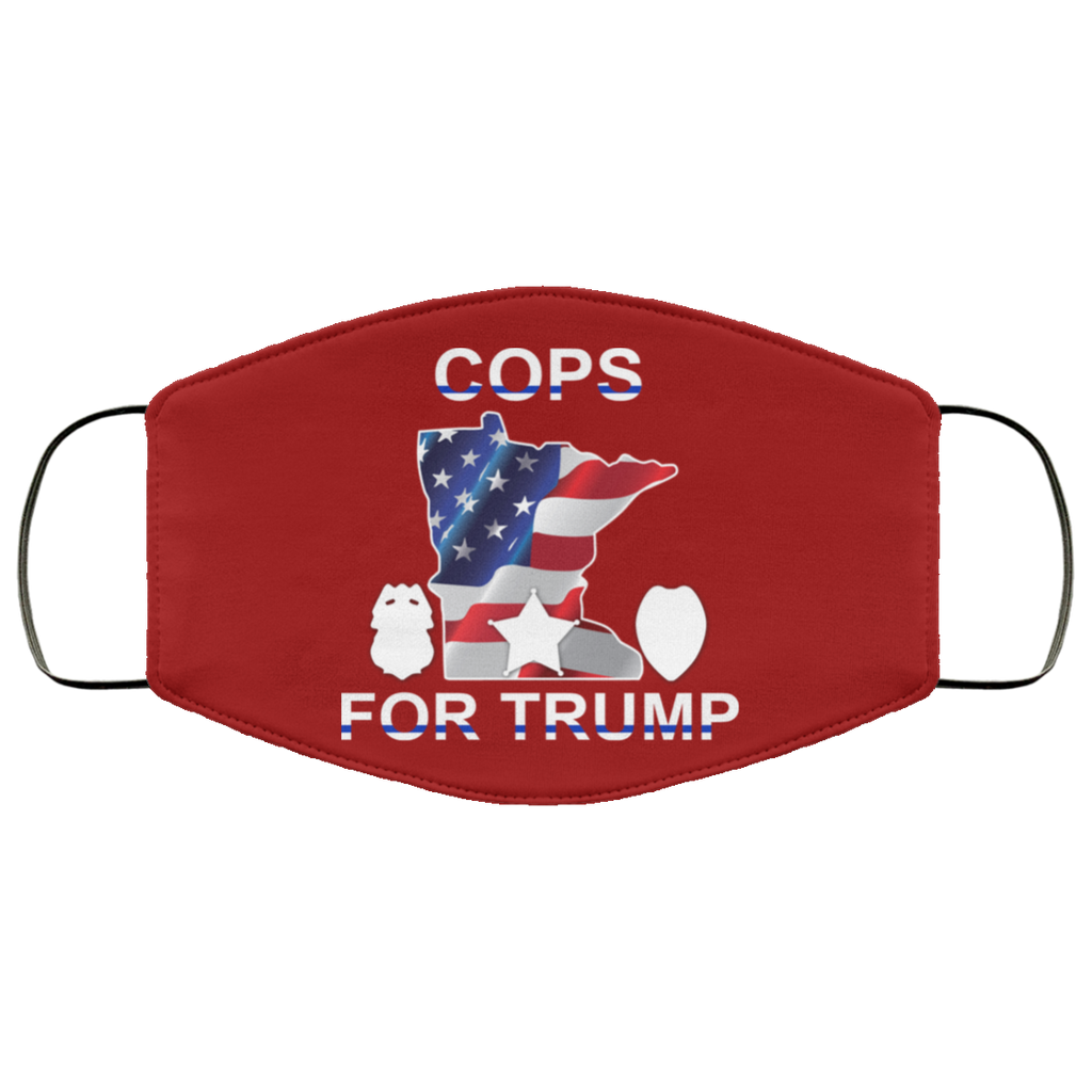 Cops For Donald Trump 2020 To President Face Mask
