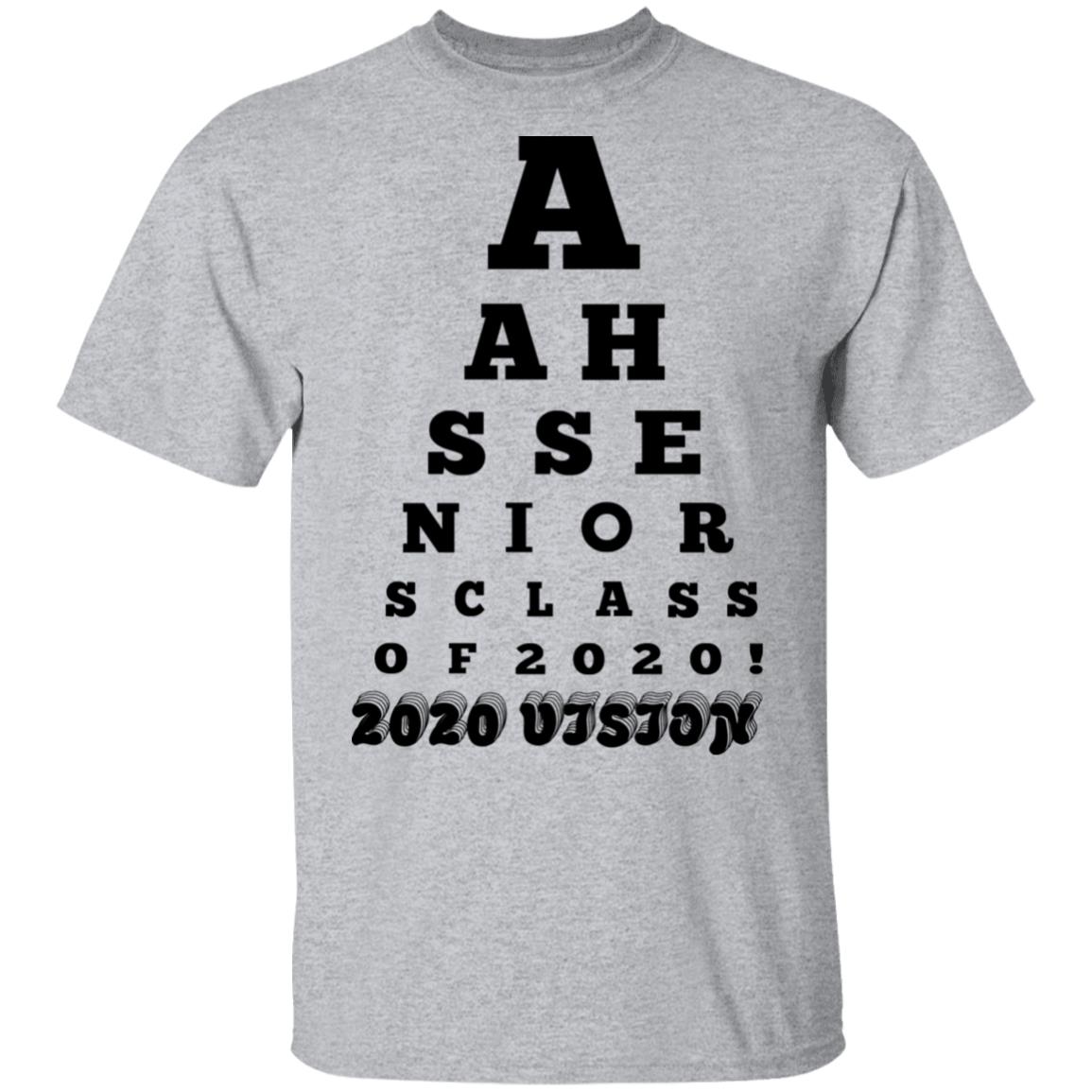 AAHS Seniors Class Of 2020 2020 Vision Shirt, Hoodie, Tank