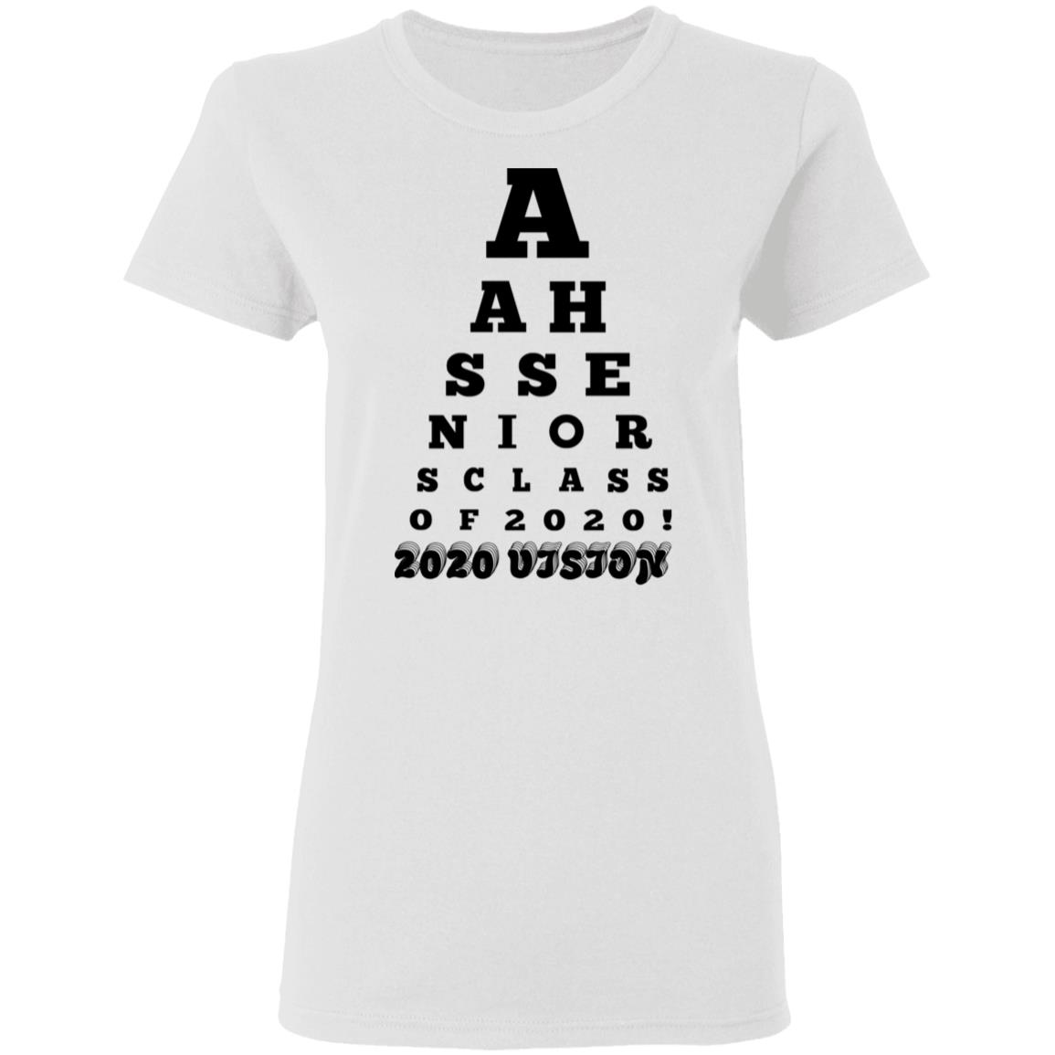 AAHS Seniors Class Of 2020 2020 Vision Shirt, Hoodie, Tank