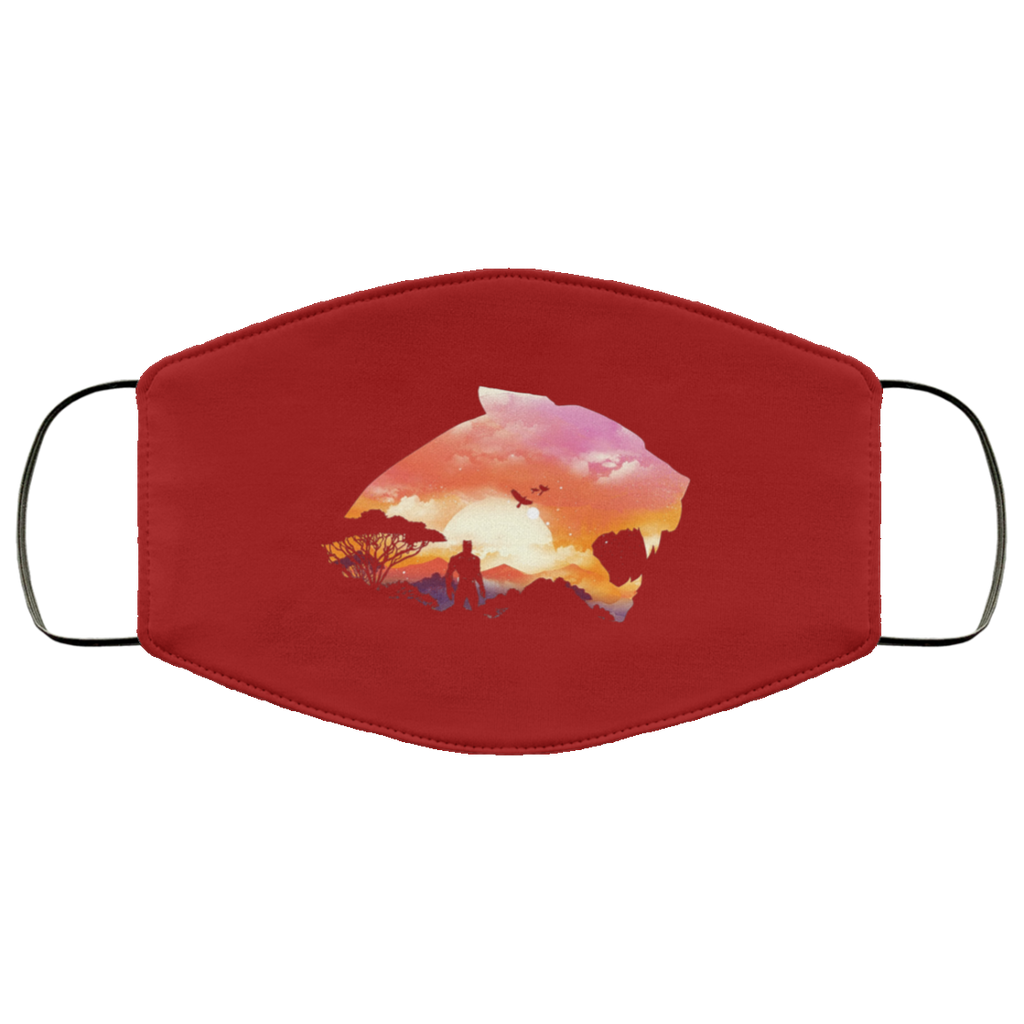 Wakanda Sunset Face Mask