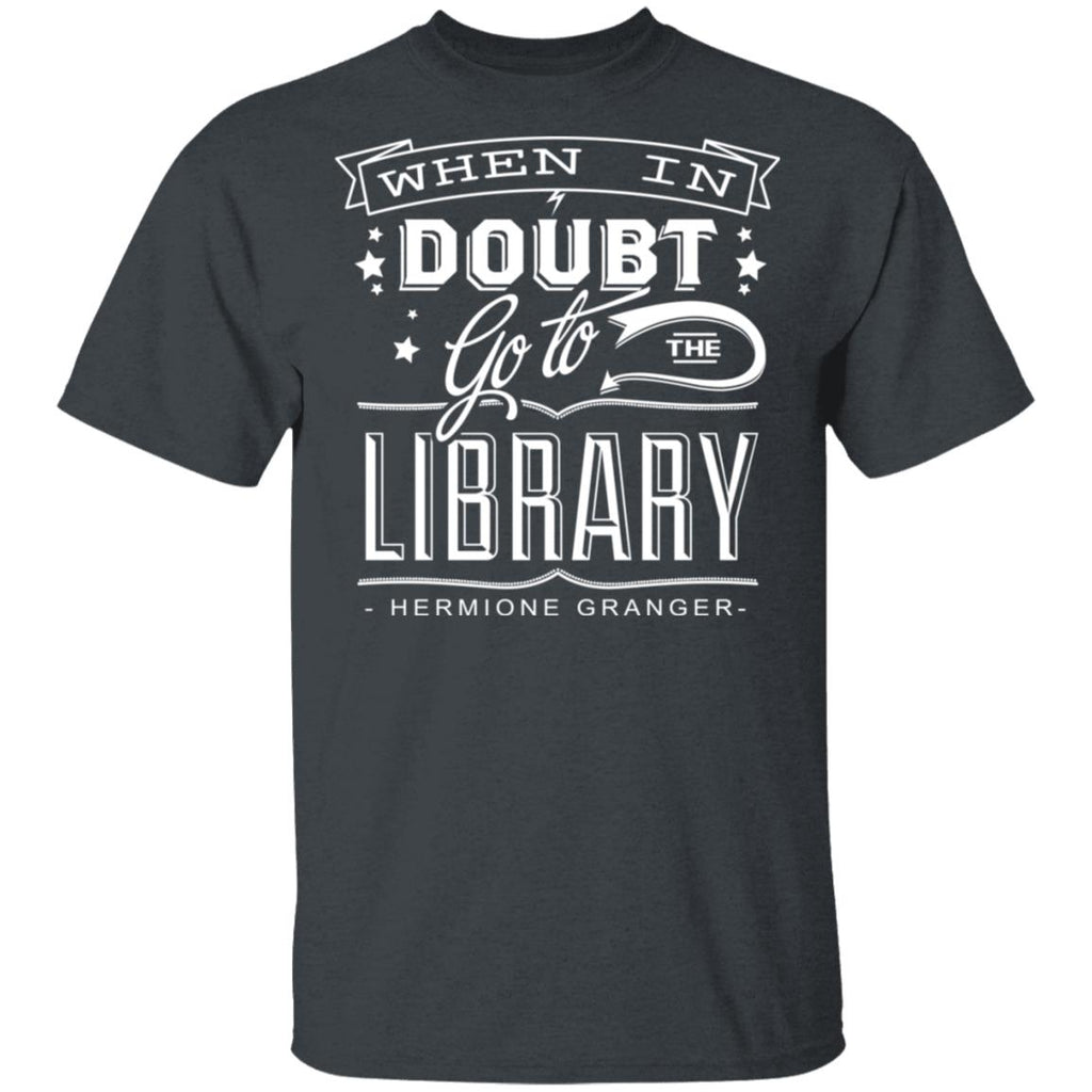 When In Doubt Go To The Library Hermione Granger Shirt, Hoodie, Tank