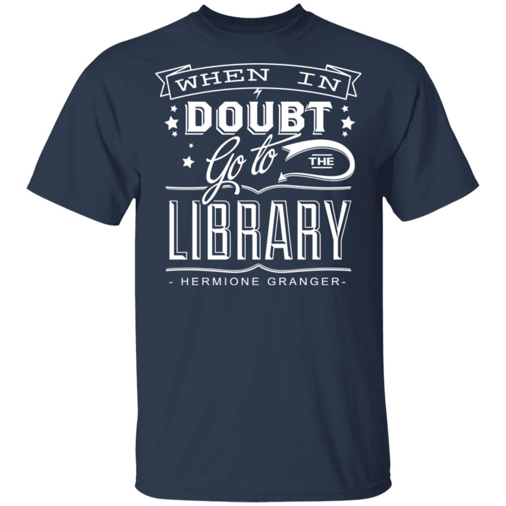 When In Doubt Go To The Library Hermione Granger Shirt, Hoodie, Tank