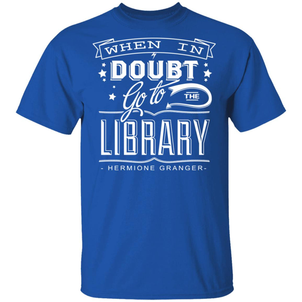 When In Doubt Go To The Library Hermione Granger Shirt, Hoodie, Tank