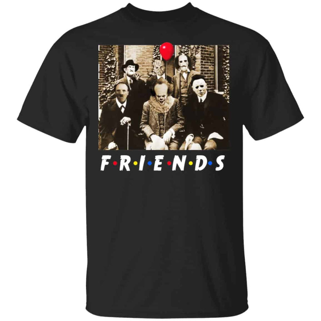 Friends Halloween Horror Team Scary Movies Costume Shirt, Hoodie, Tank
