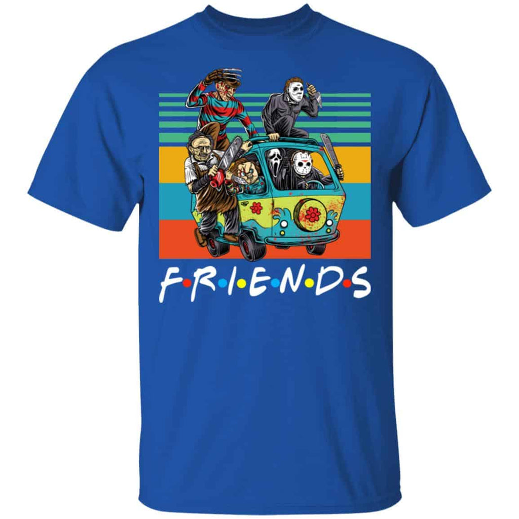 Halloween Friends Characters Horror Shirt, Hoodie, Tank