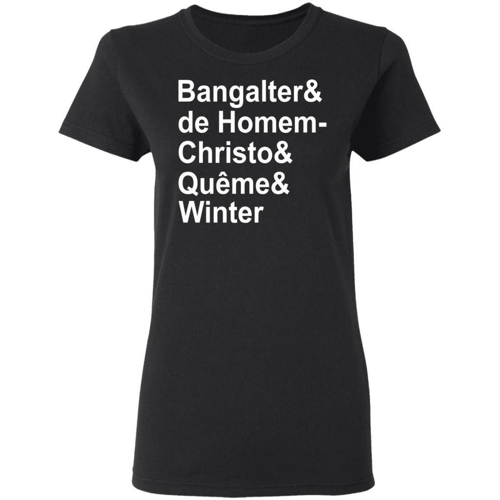 Bangalter & De Homem- Christo & Quême & Winter Shirt, Hoodie, Tank