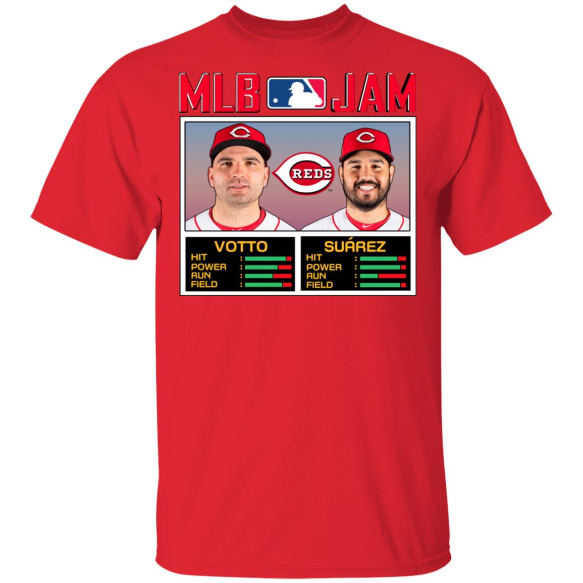 MLB Jam Reds Votto And Suarez Shirt, Hoodie, Tank