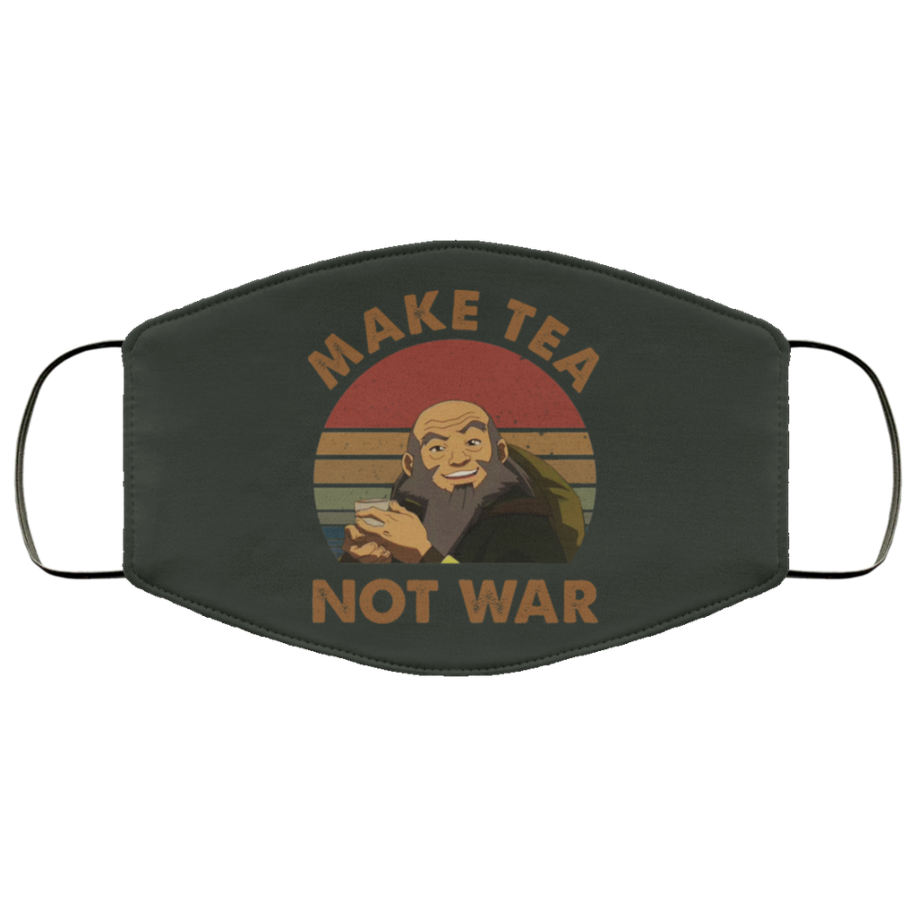 The Last Airbender Avatar Uncle Iroh Make Tea Not War Face Mask