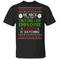Be Nice To The Chili’s Grill & Bar Employee Santa Is Watching Christmas Sweater, Shirt, Hoodie