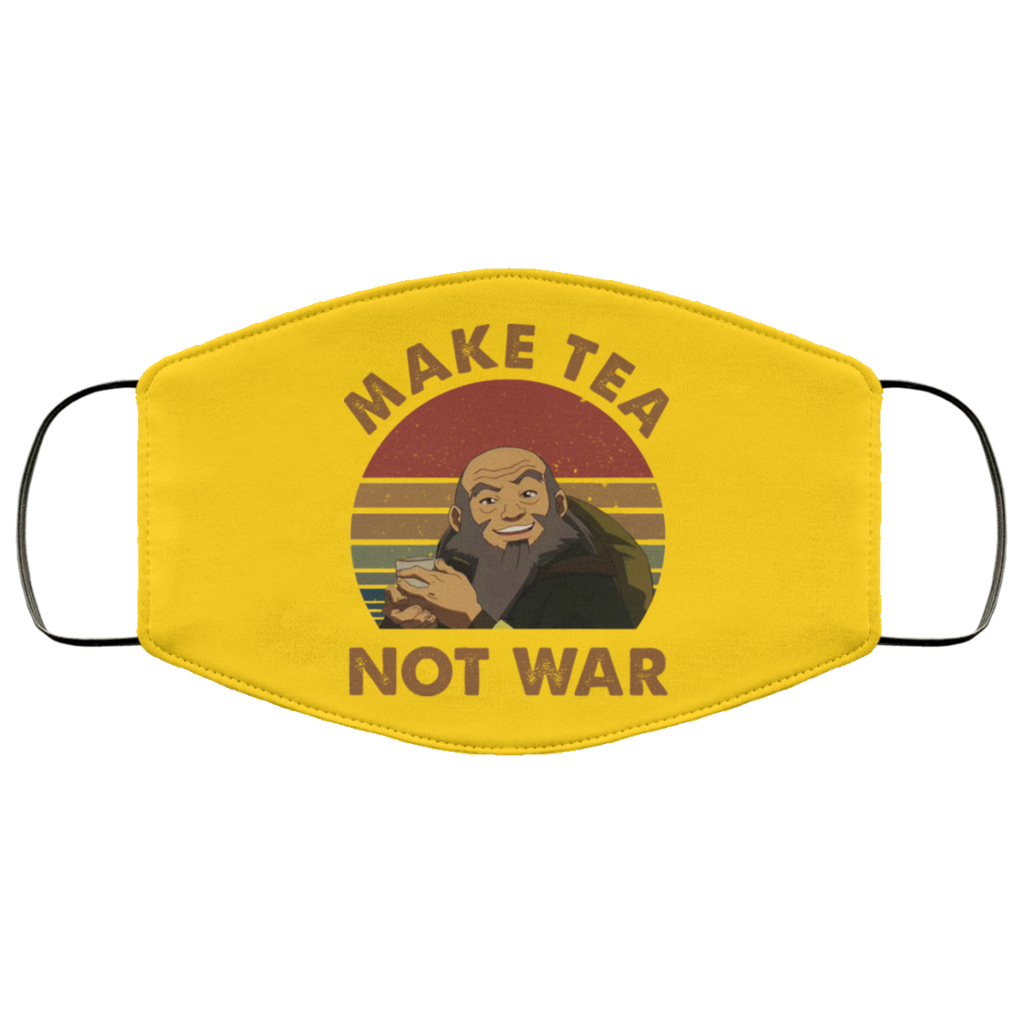 The Last Airbender Avatar Uncle Iroh Make Tea Not War Face Mask