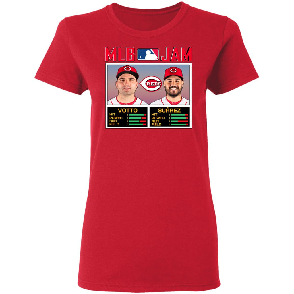 MLB Jam Reds Votto And Suarez Shirt, Hoodie, Tank