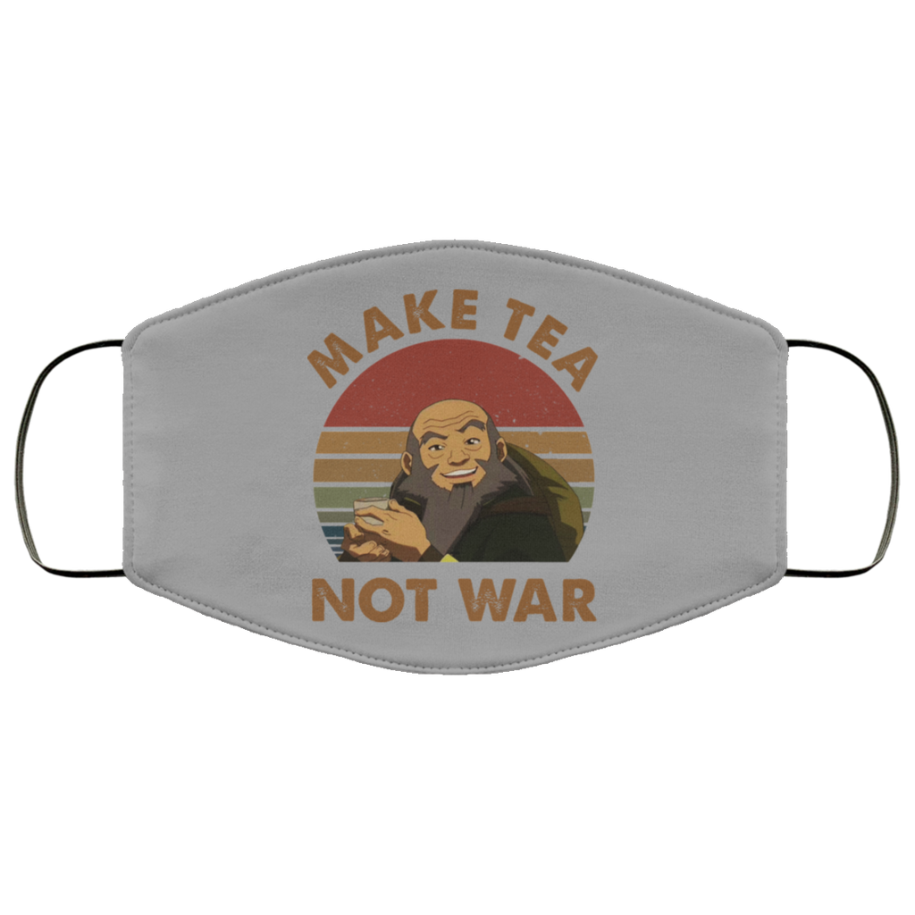 The Last Airbender Avatar Uncle Iroh Make Tea Not War Face Mask
