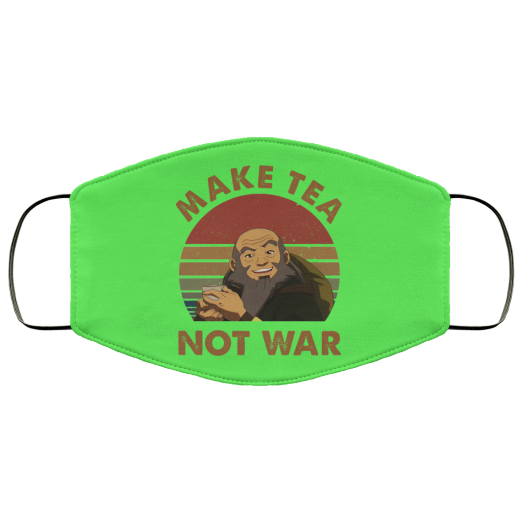 The Last Airbender Avatar Uncle Iroh Make Tea Not War Face Mask
