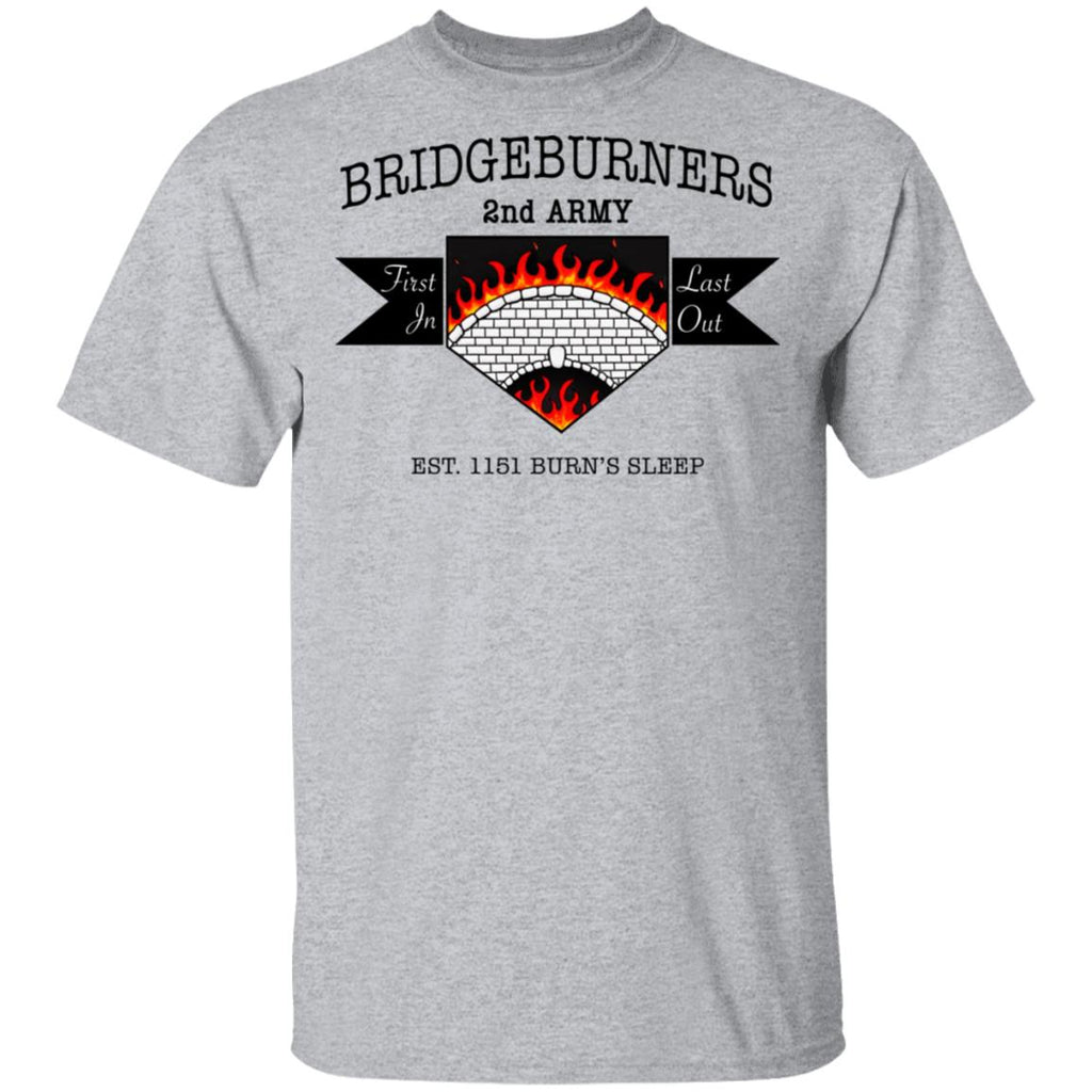 Bridgeburners 2nd Army Est. 1151 Burn’s Sleep Shirt, Hoodie, Tank