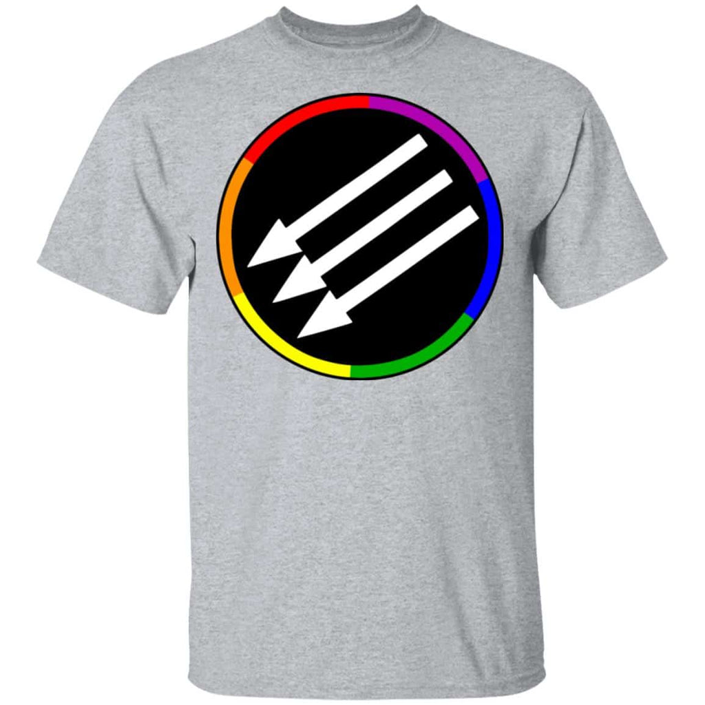 Unique LGBTQ Pride Colors Antifa Logo Shirt, Hoodie, Tank
