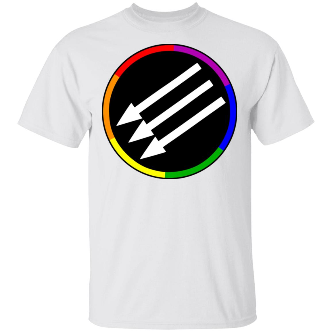 Unique LGBTQ Pride Colors Antifa Logo Shirt, Hoodie, Tank