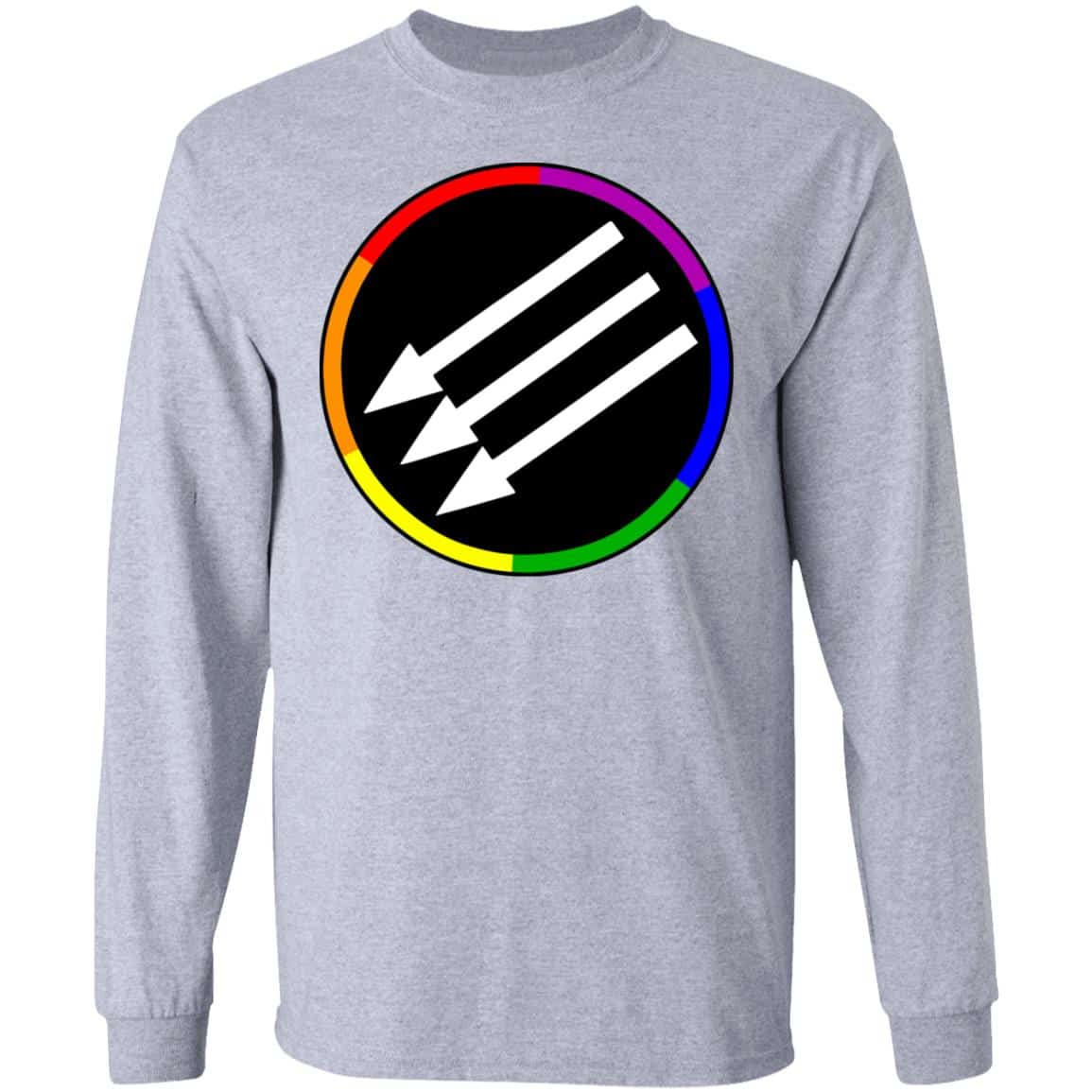 Unique LGBTQ Pride Colors Antifa Logo Shirt, Hoodie, Tank