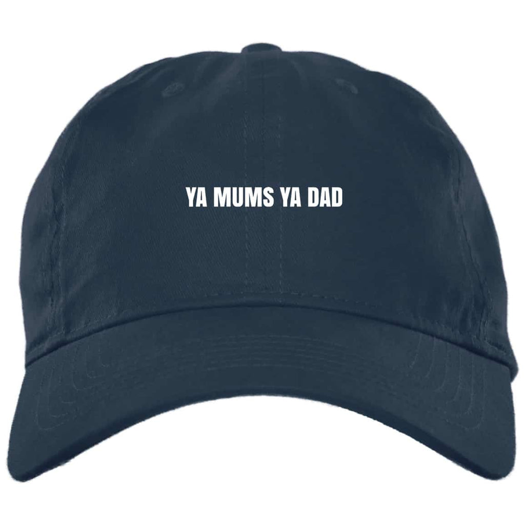Ya Mums Ya Dad Hat Black Dad Hat