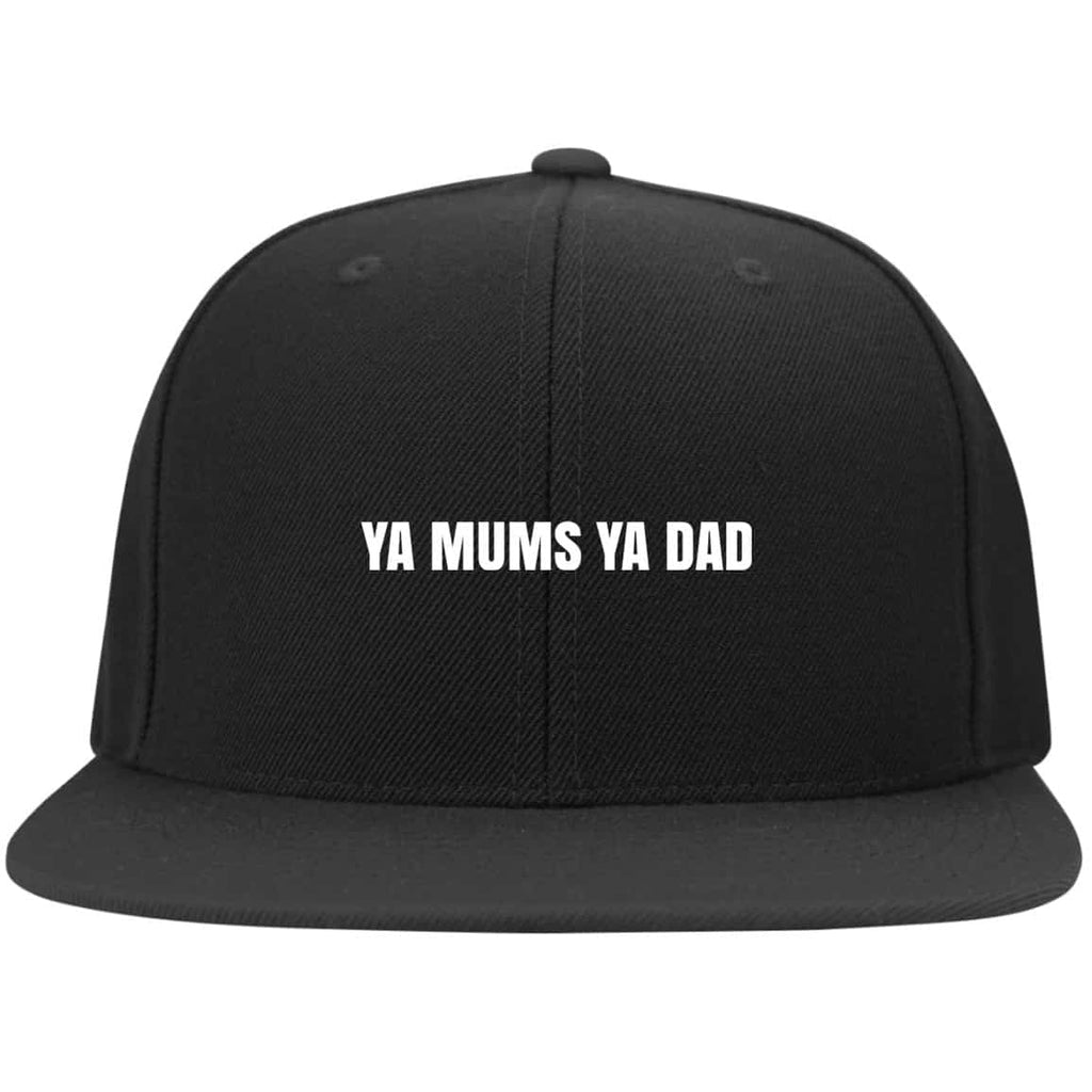 Ya Mums Ya Dad Hat Black Dad Hat