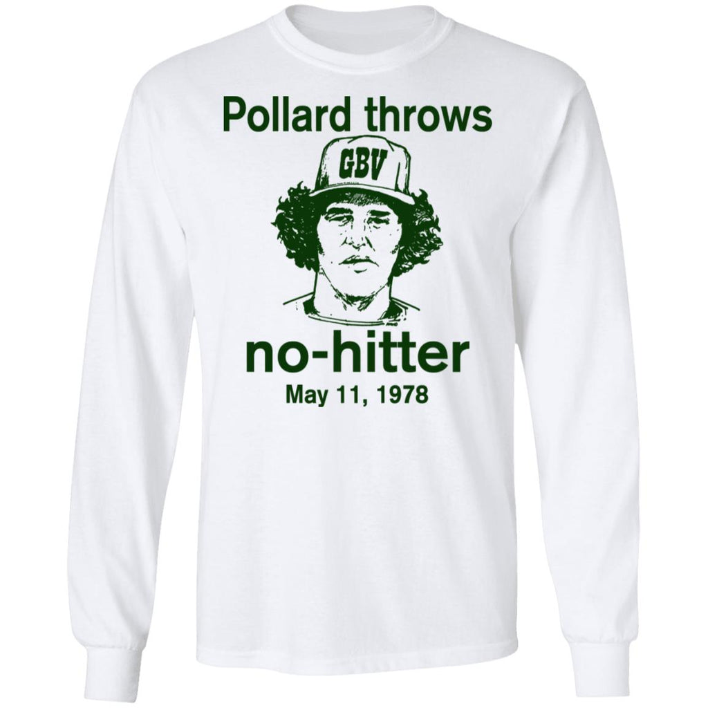 Pollard Throws No-Hitter May 11 1978 Shirt, Hoodie, Tank
