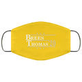 Brees Thomas 2020 President Face Mask
