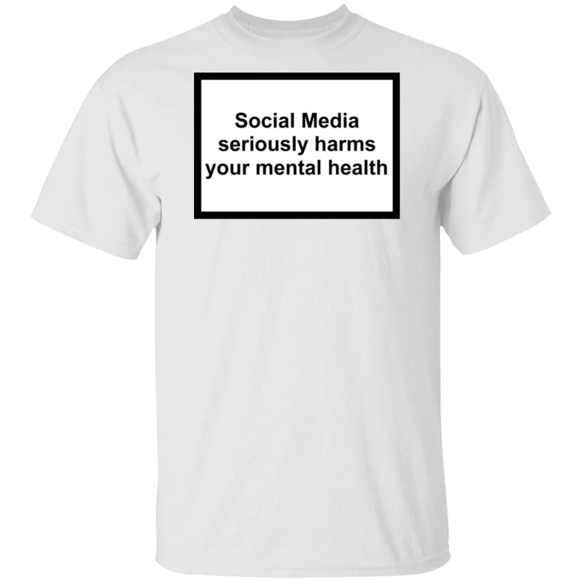Social Media Seriously Harms Your Mental Health Shirt, Hoodie, Tank