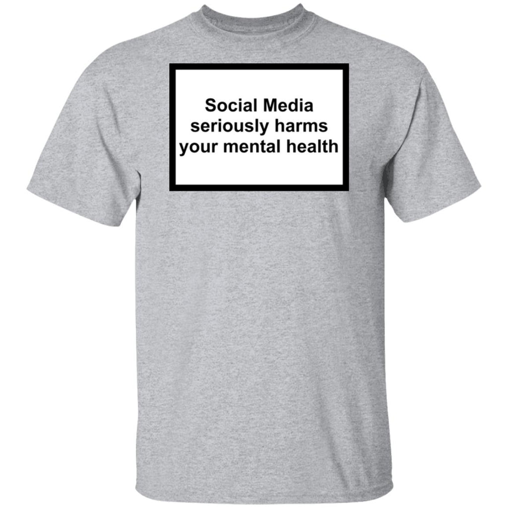Social Media Seriously Harms Your Mental Health Shirt, Hoodie, Tank