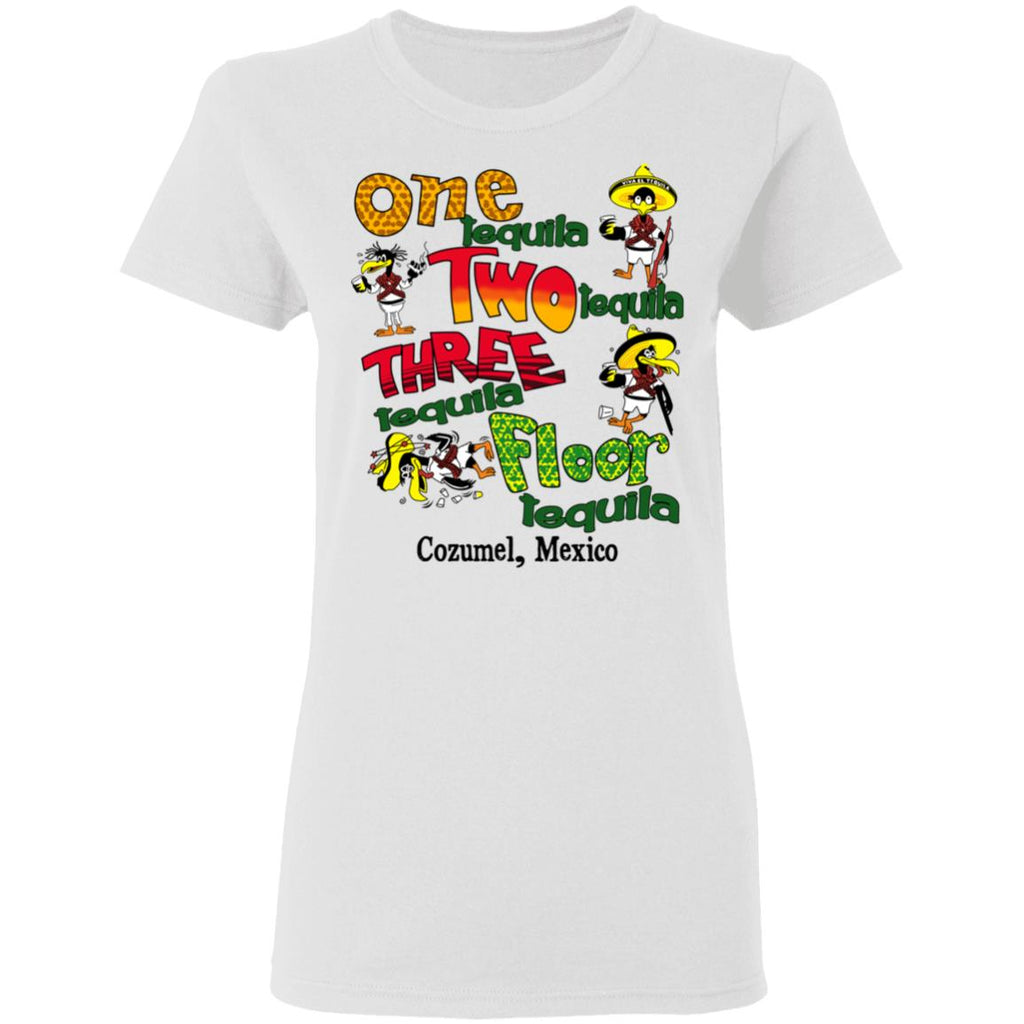 One Tequila Two Tequila Three Tequila Floor Mexico Shirt, Hoodie, Tank