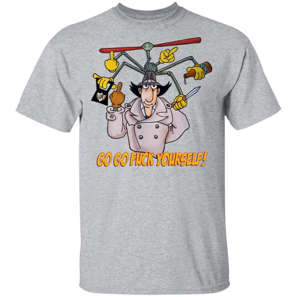 Go Go Fuck Yourself Gadget Detective Shirt, Hoodie, Tank