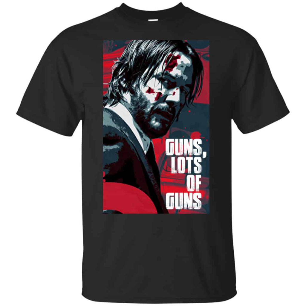 John Wick Guns Lots Of Guns Shirt, Hoodie, Tank