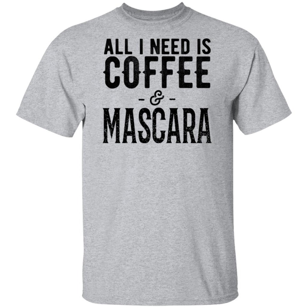 All I Need Is Coffee And Mascara Shirt, Hoodie, Tank
