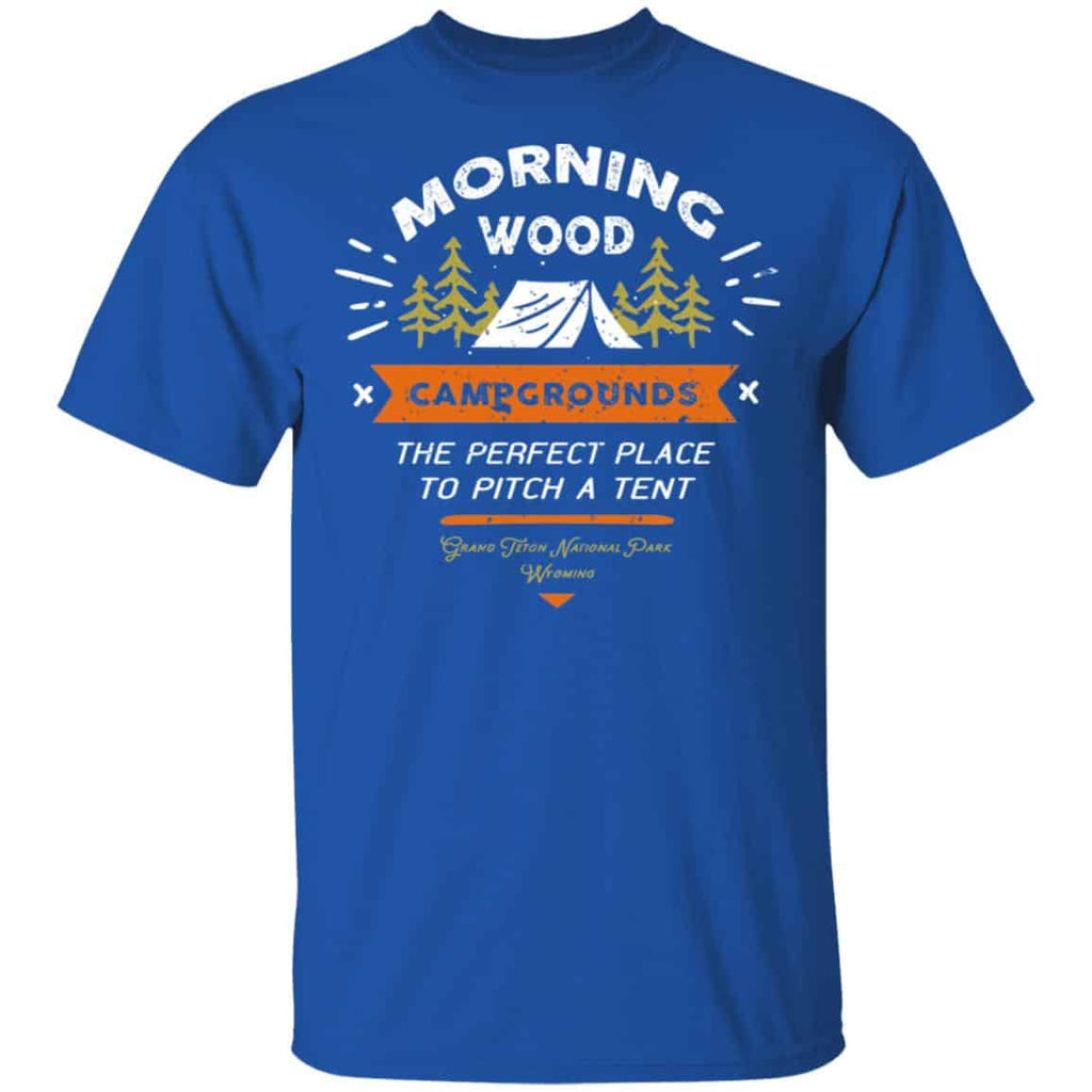 Morning Wood Campgrounds Camping Shirt, Hoodie, Tank
