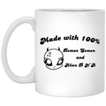 Alien Made With 100% Demon Semen And Alien DNA Mug
