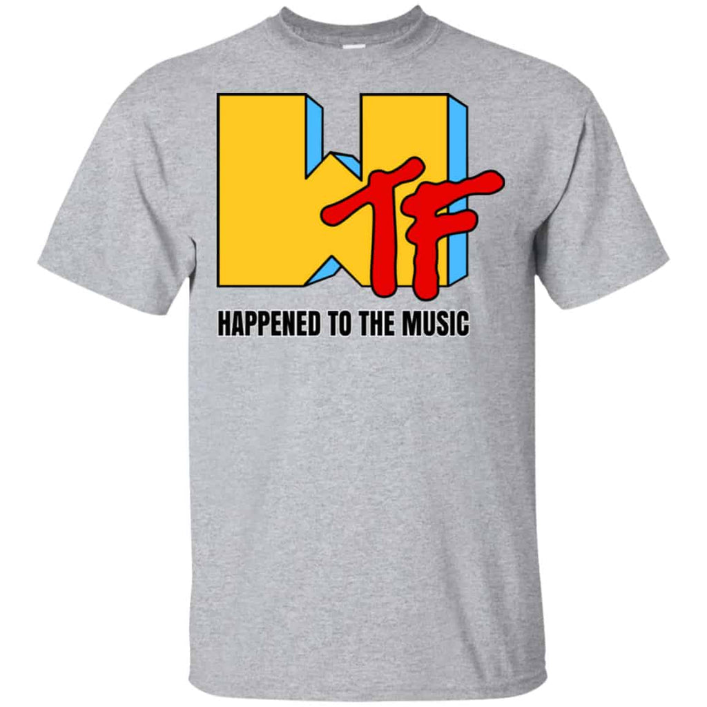 WTF Happened To The Music Shirt, Hoodie, Tank