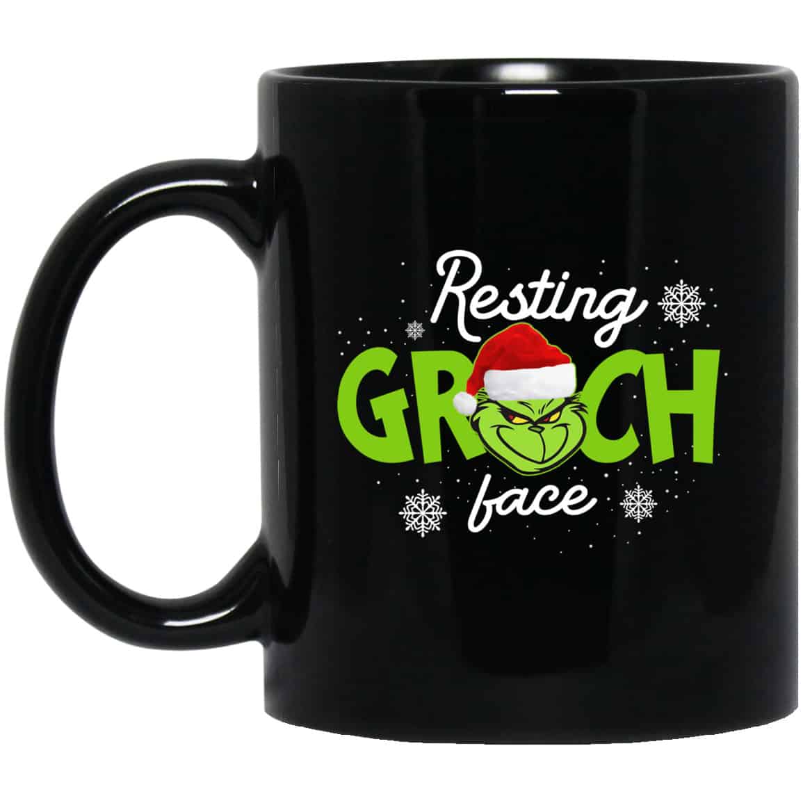 The Grinch Resting Grinch Face Mug