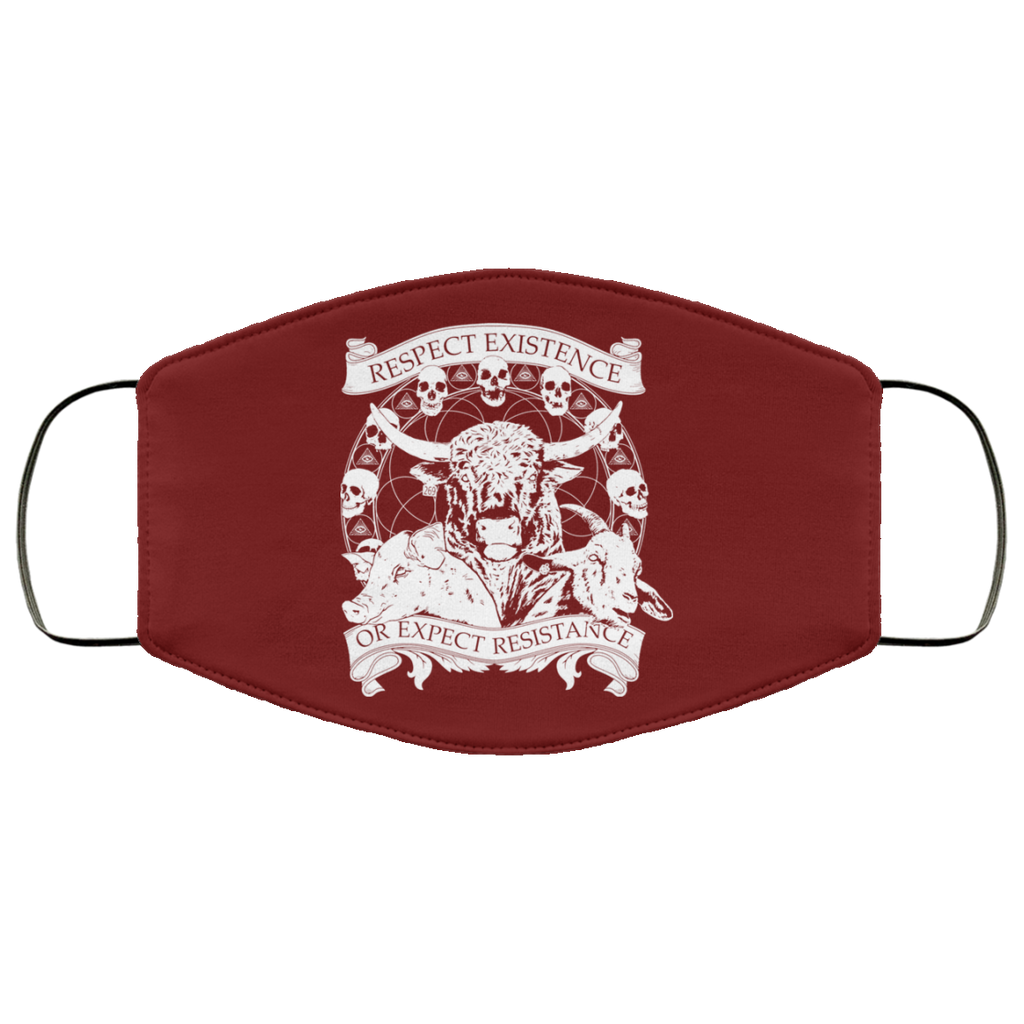 Respect Existence Or Expect Resistance Face Mask