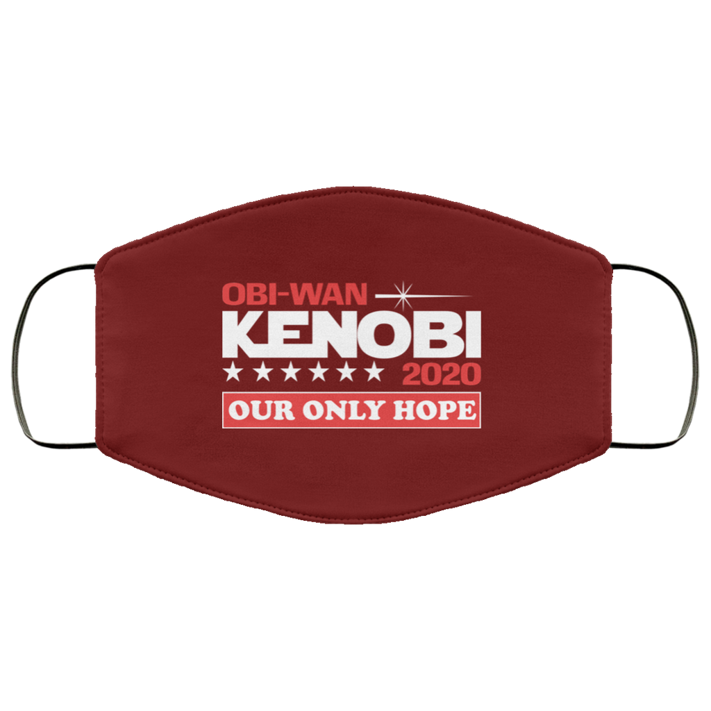 Obi-Wan Kenobi 2020 Our Only Hope Face Mask