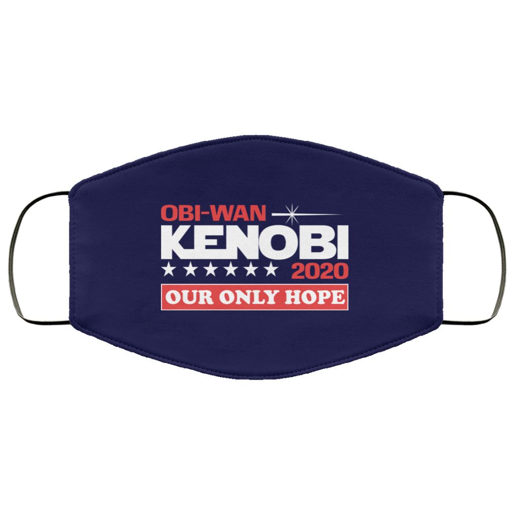 Obi-Wan Kenobi 2020 Our Only Hope Face Mask