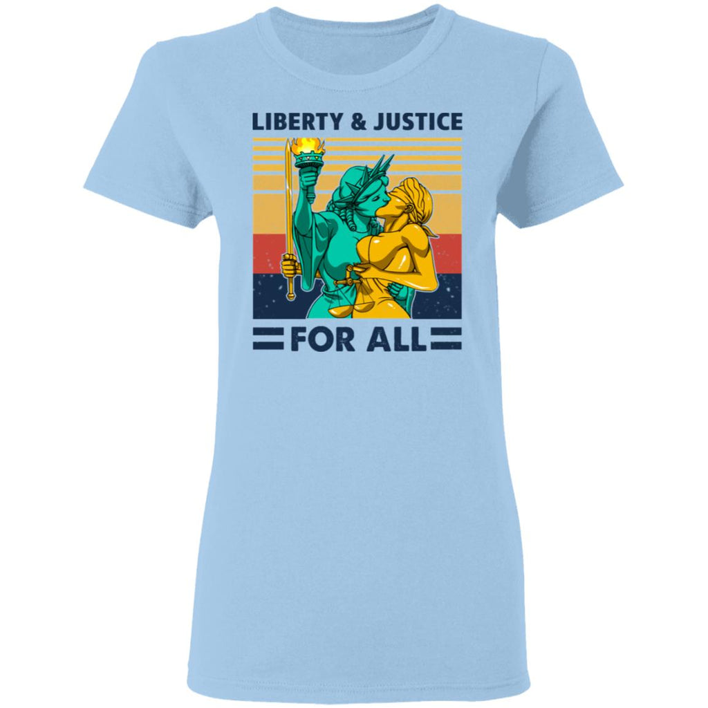 Liberty & Justice For All Vintage Shirt, Hoodie, Tank
