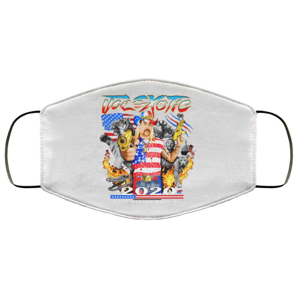 Joe Exotic 2020 President Fuck Carole Baskin Tiger King Face Mask