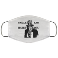 Uncle Sam Hates You Face Mask