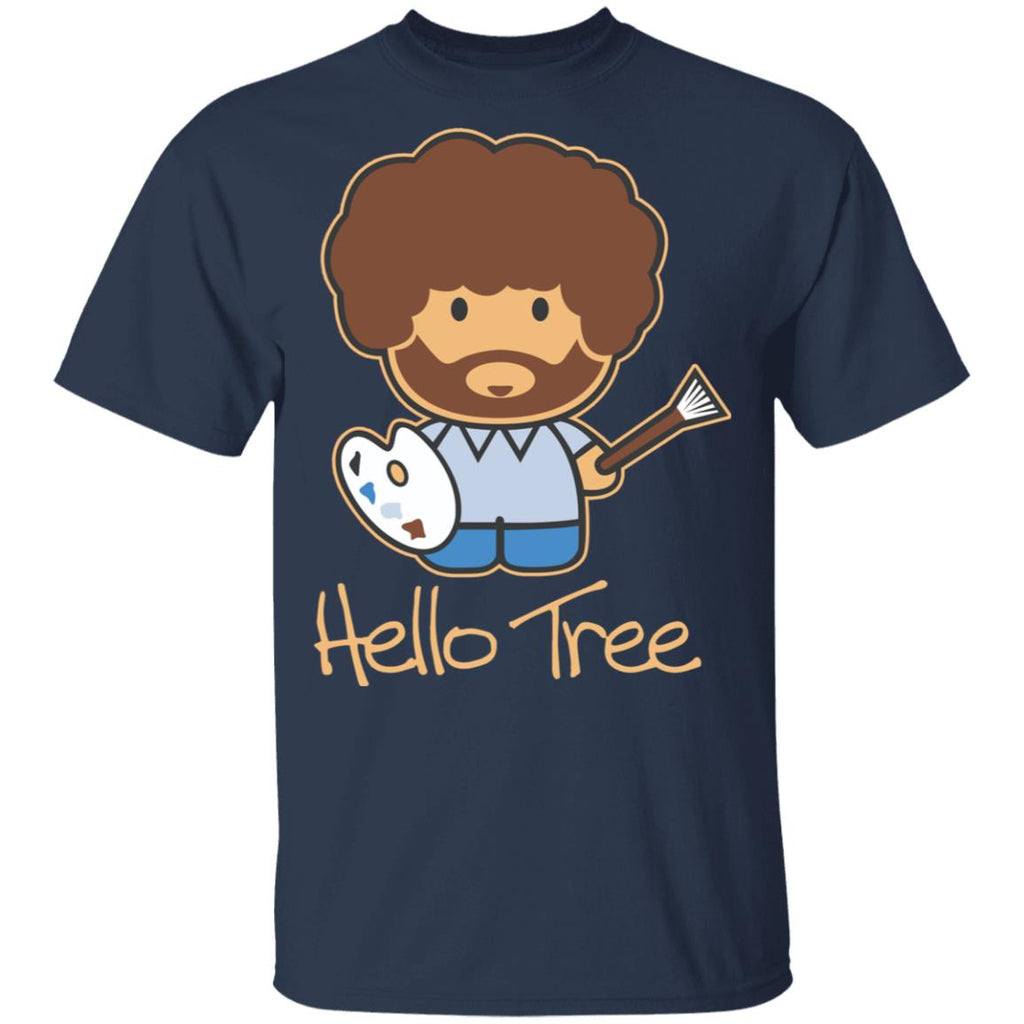 Hello Tree Bob Ross Shirt, Hoodie, Tank