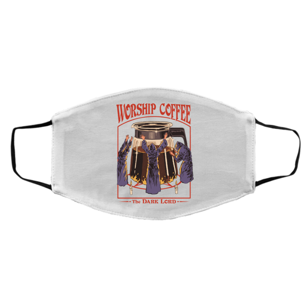 Worship Coffee The Dark Lord Face Mask