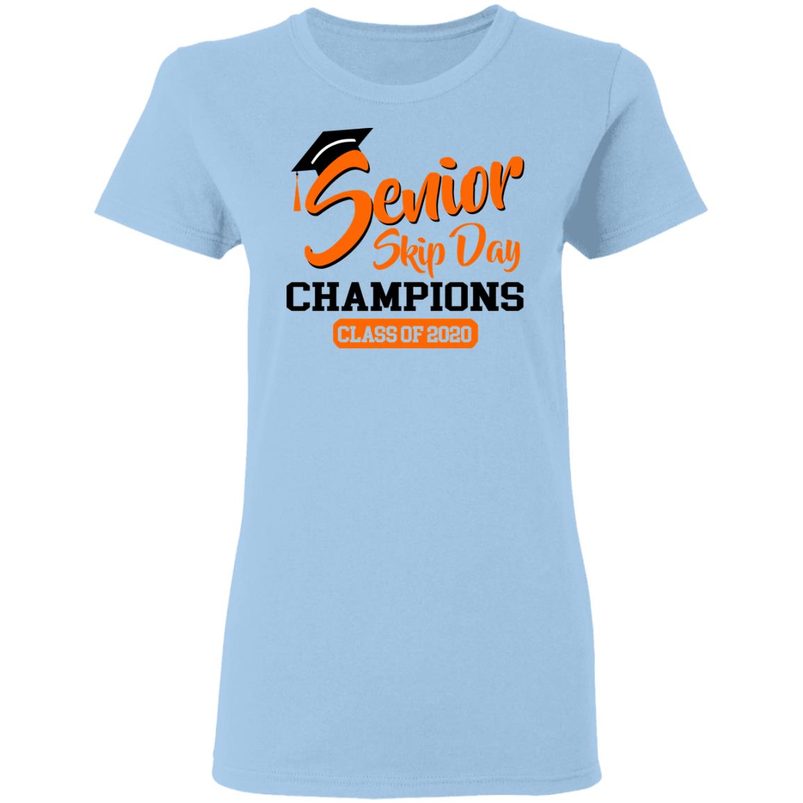 Senior Skip Day Champions Class Of 2020 Shirt, Hoodie, Tank